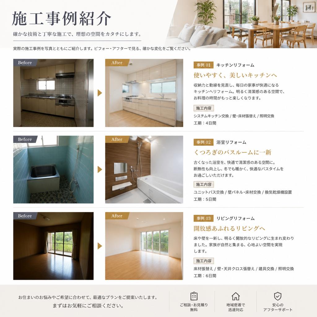 施工例のご紹介
