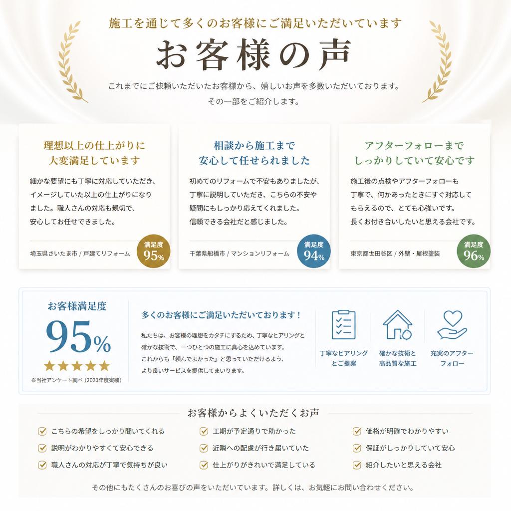 お客様の声