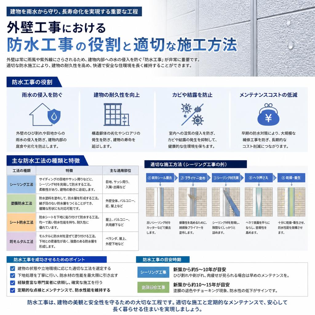 2. 防水工事の重要性